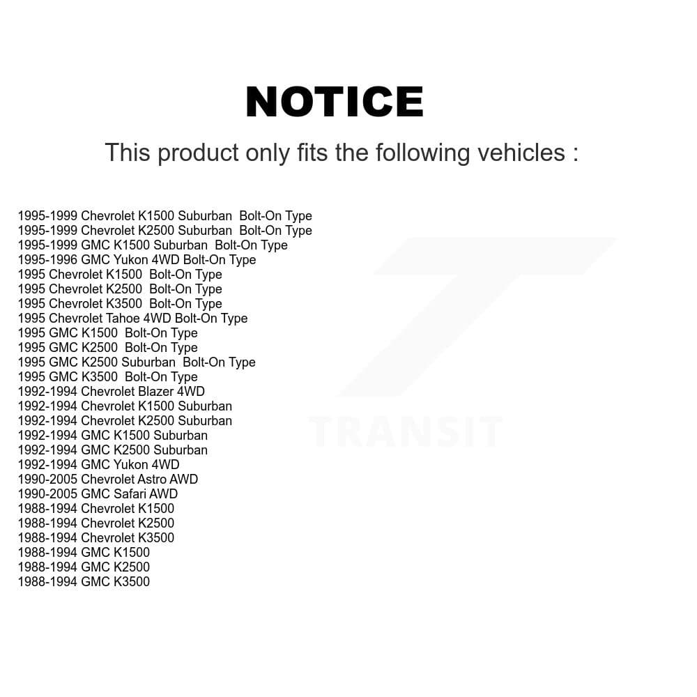 TOR - TOR-K6291 - Front Lower Suspension Ball Joint image 2