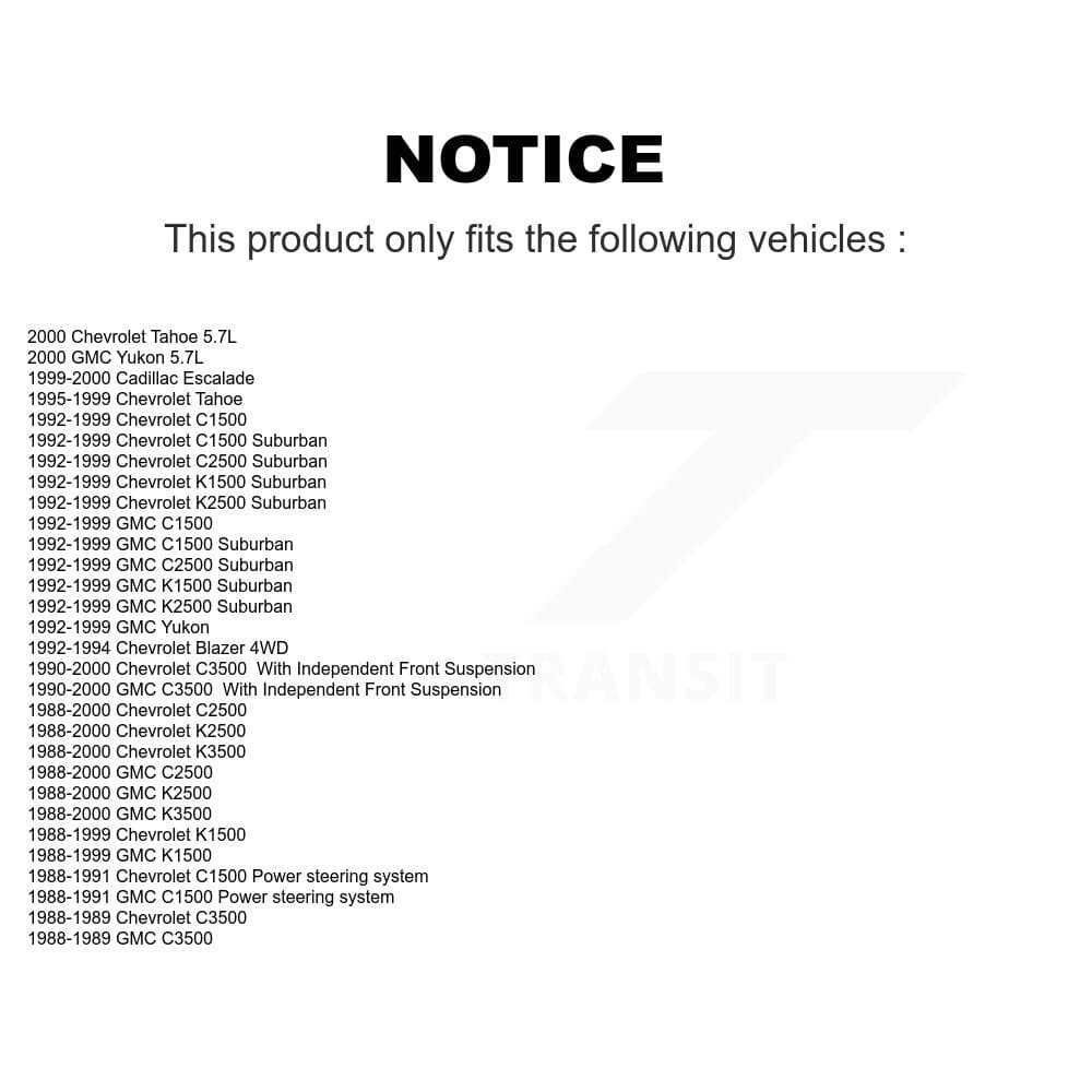 TOR - TOR-K6335 - Front Steering Pitman Arm image 2