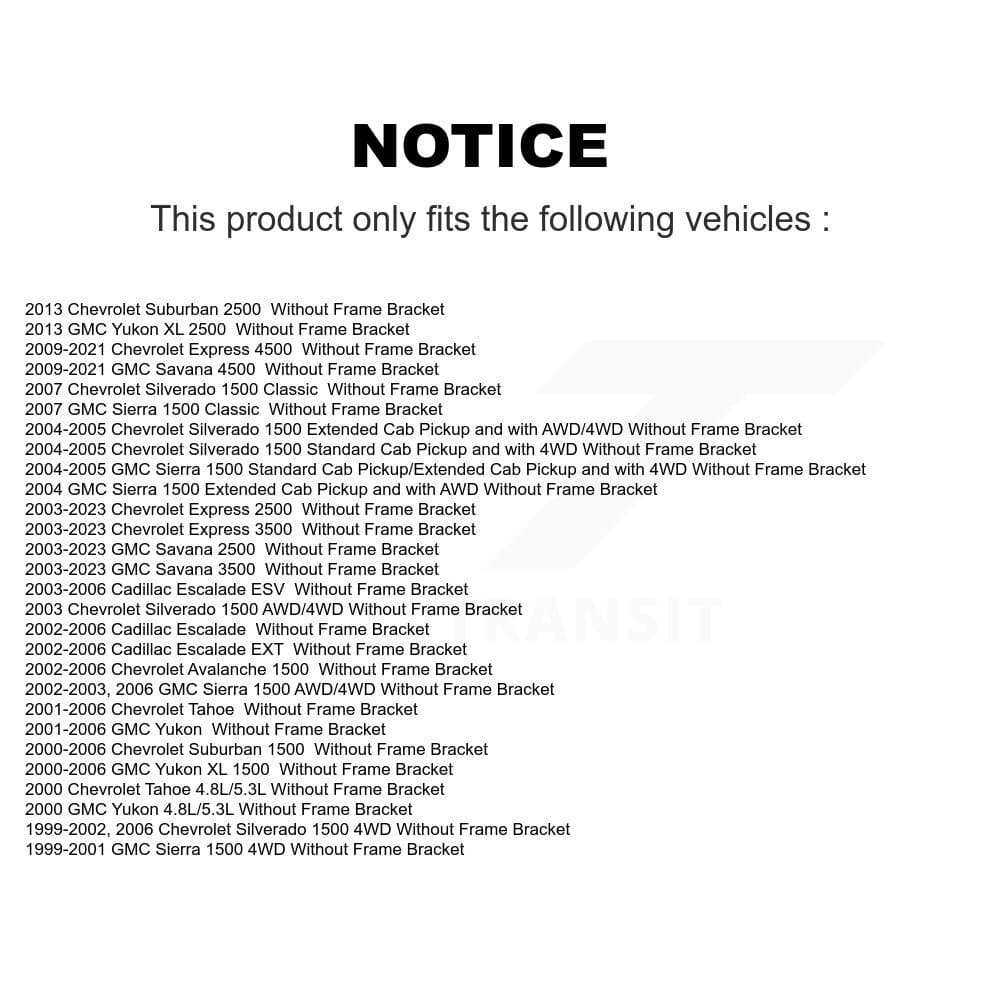 TOR - TOR-K6534 - Front Steering Idler Arm image 2