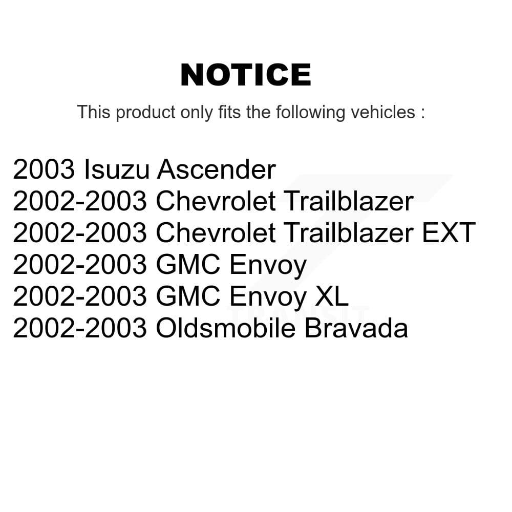 TOR - TOR-K6665 - Front Right Suspension Stabilizer Bar Link Kit image 2