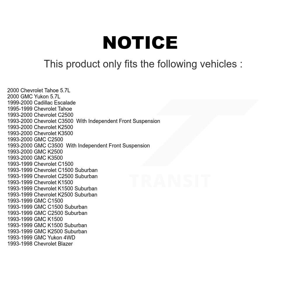 TOR - TOR-K6722 - Front Steering Idler Arm Bracket Assembly image 2