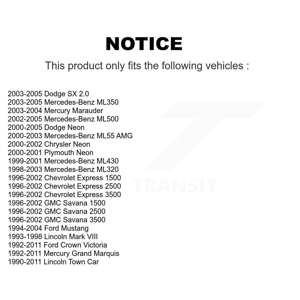 TOR - TOR-K700537 - Rear Suspension Stabilizer Bar Link Kit image 2