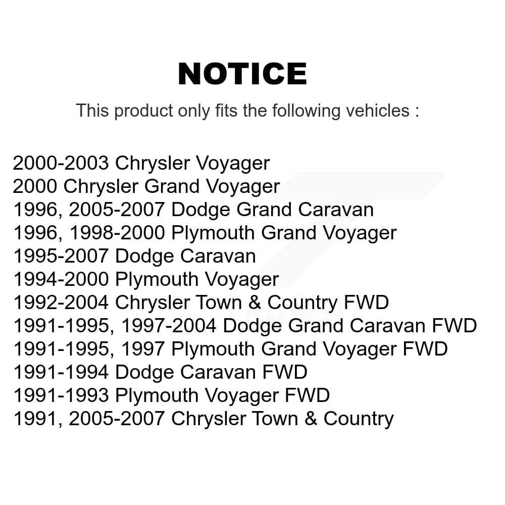 TOR - TOR-K7301 - Rear Suspension Stabilizer Bar Link Kit image 2