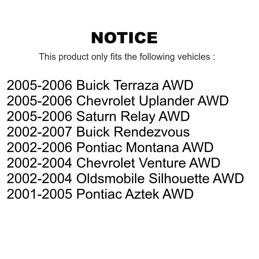 TOR - TOR-K750010 - Rear Suspension Stabilizer Bar Link Kit image 2