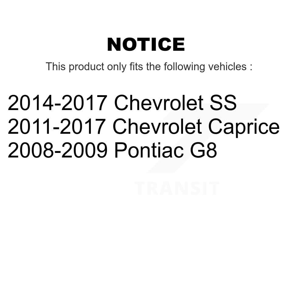 TOR - TOR-K750162 - Front Left Suspension Stabilizer Bar Link Kit image 2