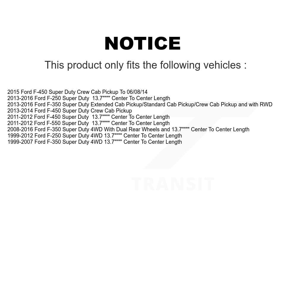 TOR - TOR-K750261 - Rear Suspension Stabilizer Bar Link Kit image 2