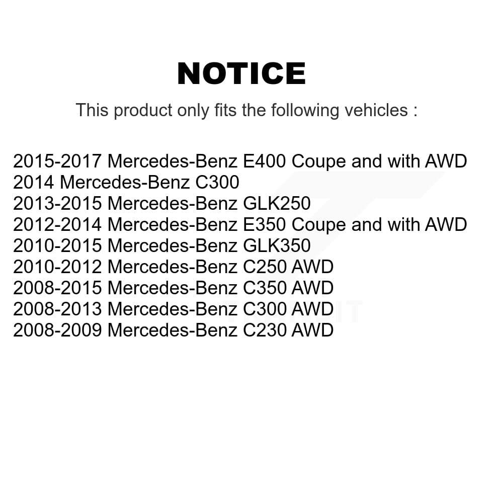 TOR - TOR-K750336 - Front Right Suspension Stabilizer Bar Link Kit image 2