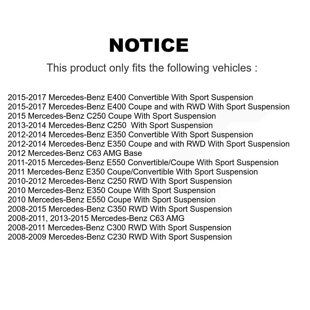 TOR - TOR-K750337 - Front Left Suspension Stabilizer Bar Link Kit image 2