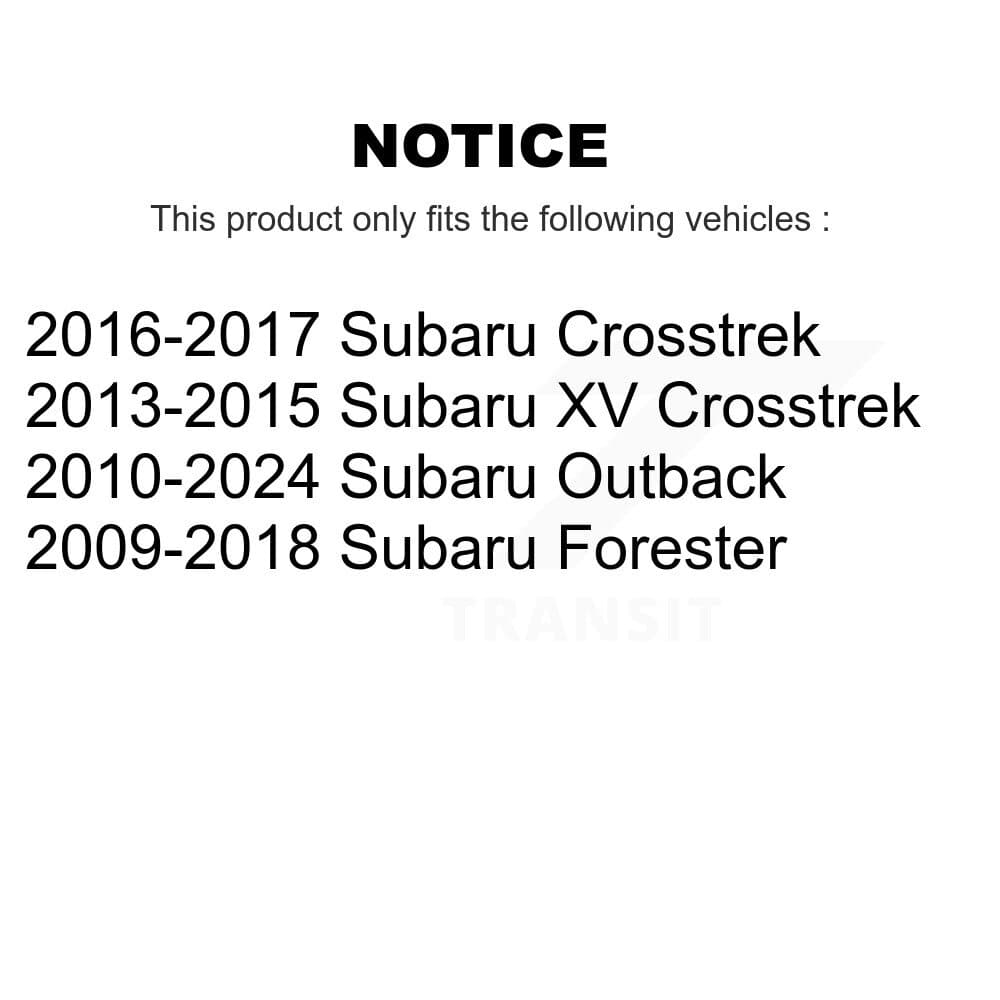 TOR - TOR-K750404 - Rear Suspension Stabilizer Bar Link Kit image 2