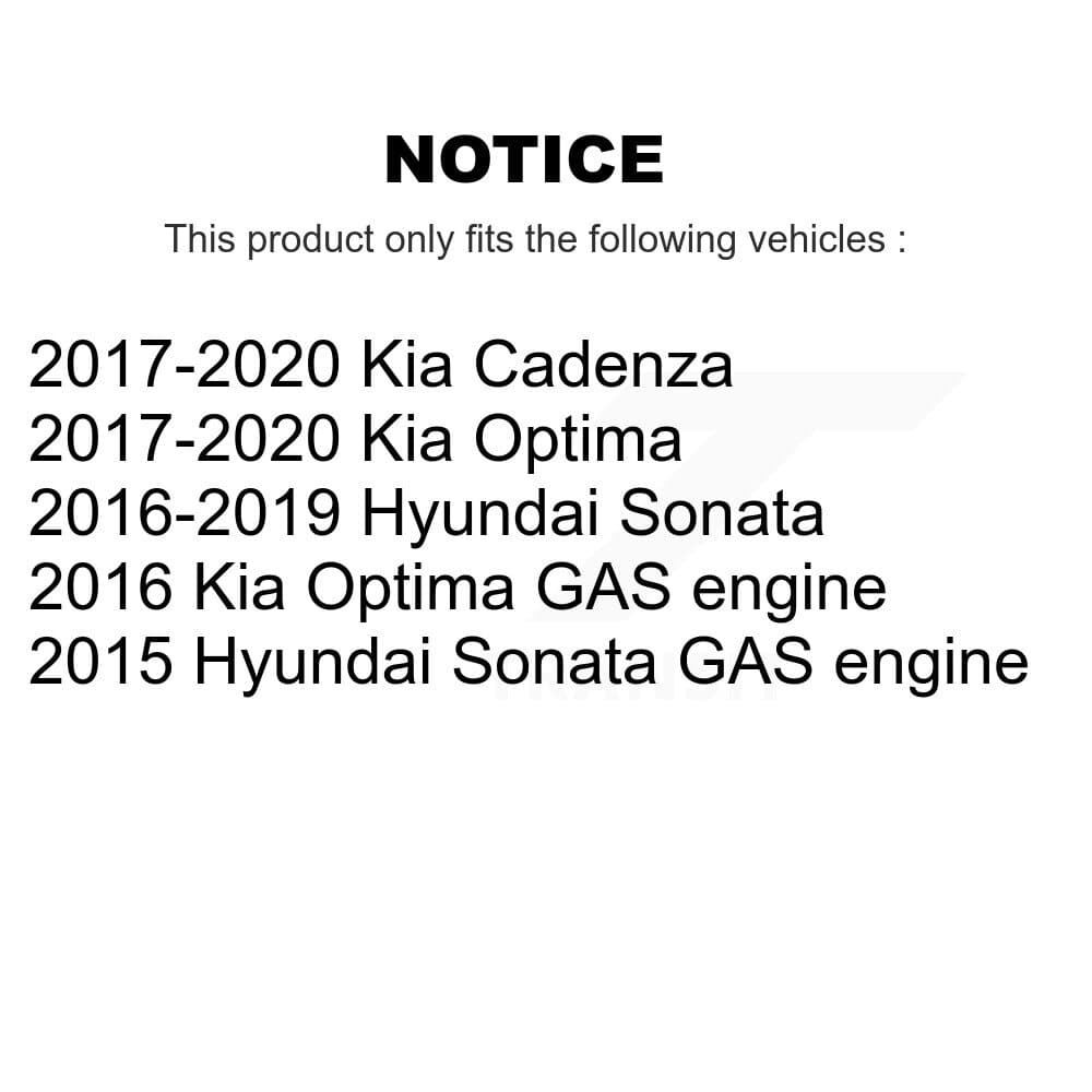 TOR - TOR-K750792 - Front Left Suspension Stabilizer Bar Link Kit image 2