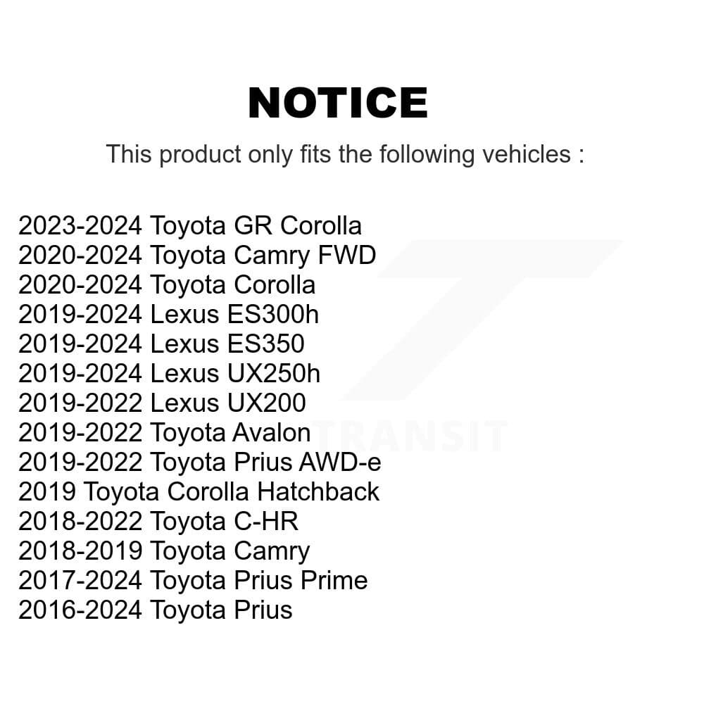 TOR - TOR-K750912 - Rear Suspension Stabilizer Bar Link Kit image 2