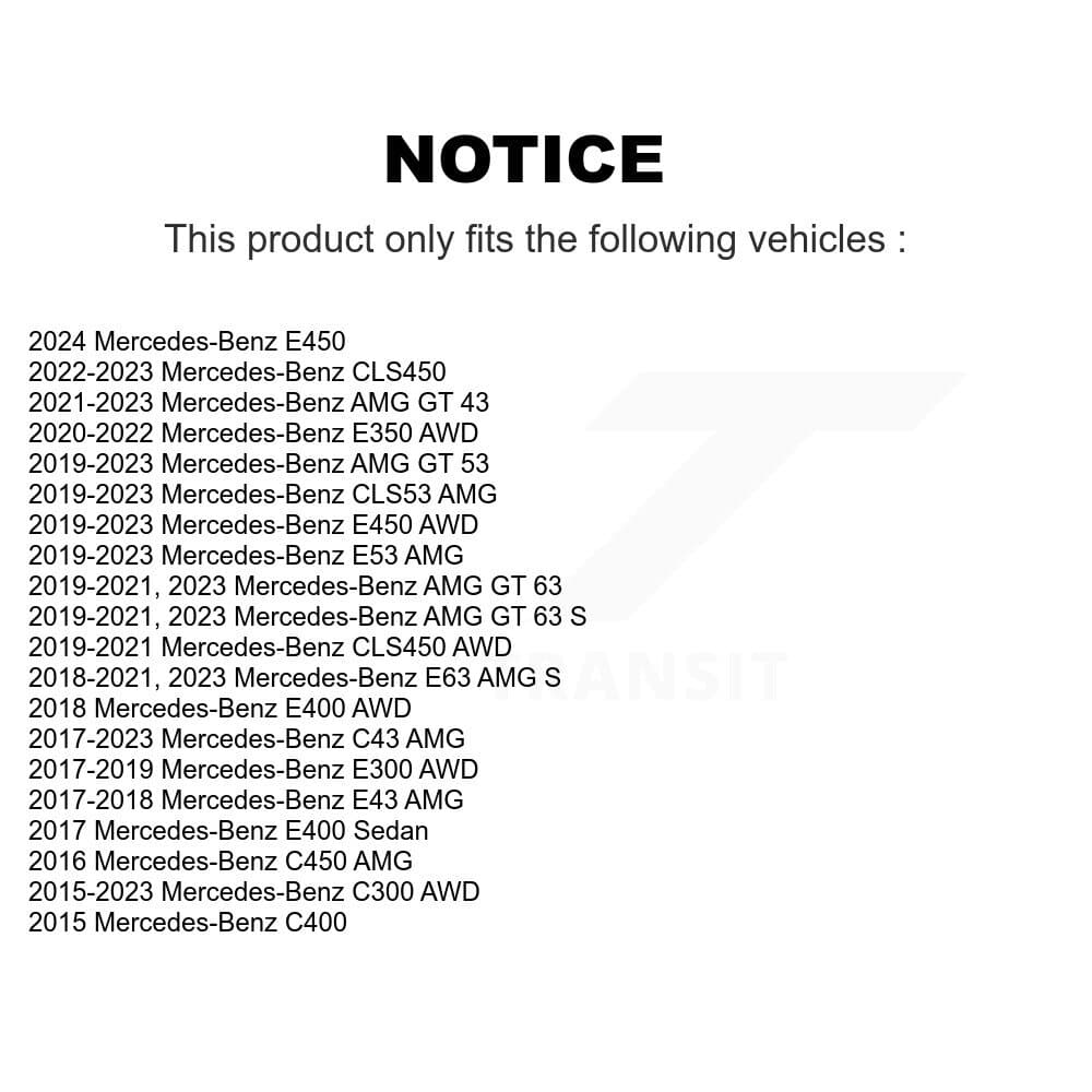 TOR - TOR-K750915 - Front Right Suspension Stabilizer Bar Link Kit image 2