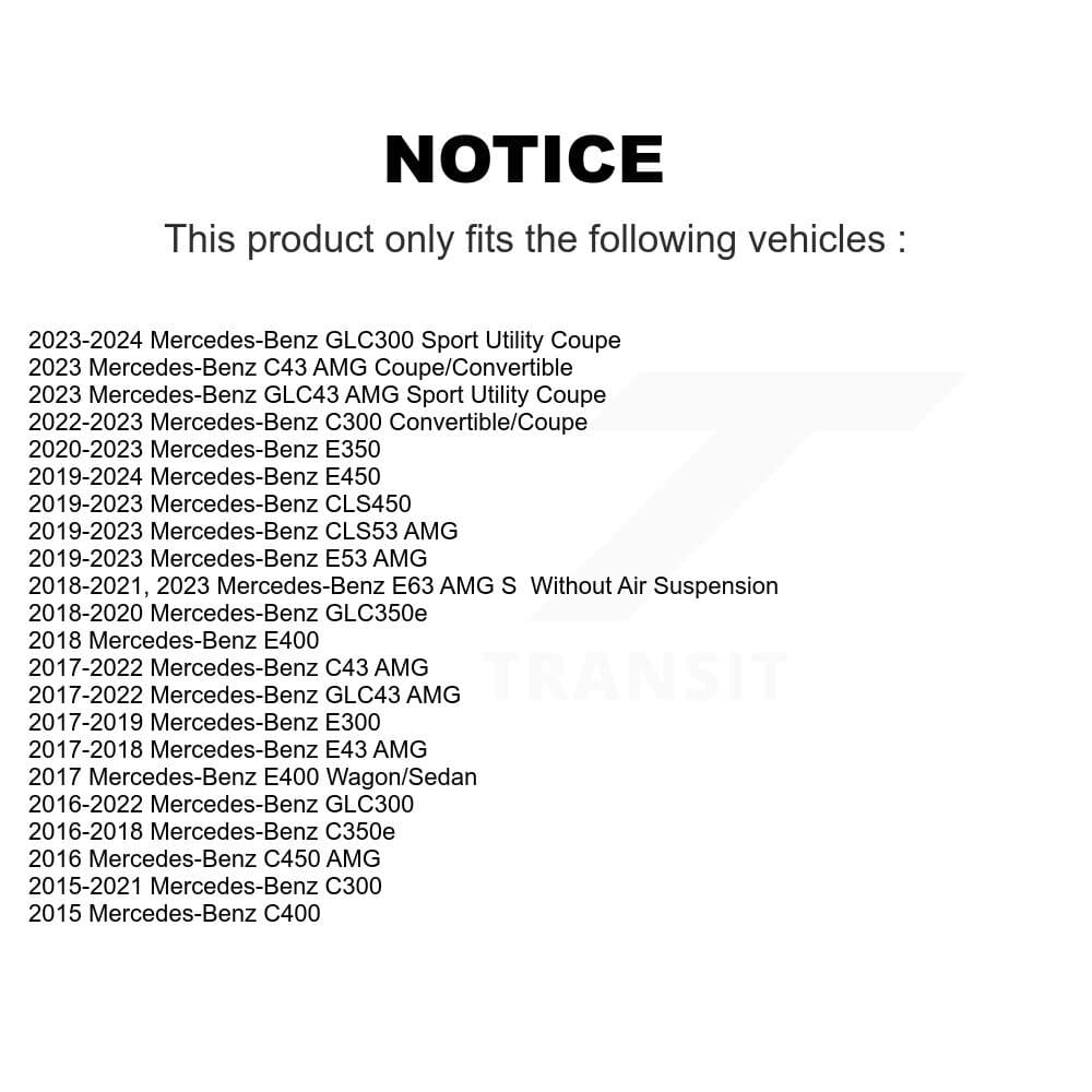 TOR - TOR-K750916 - Rear Left Suspension Stabilizer Bar Link Kit image 2