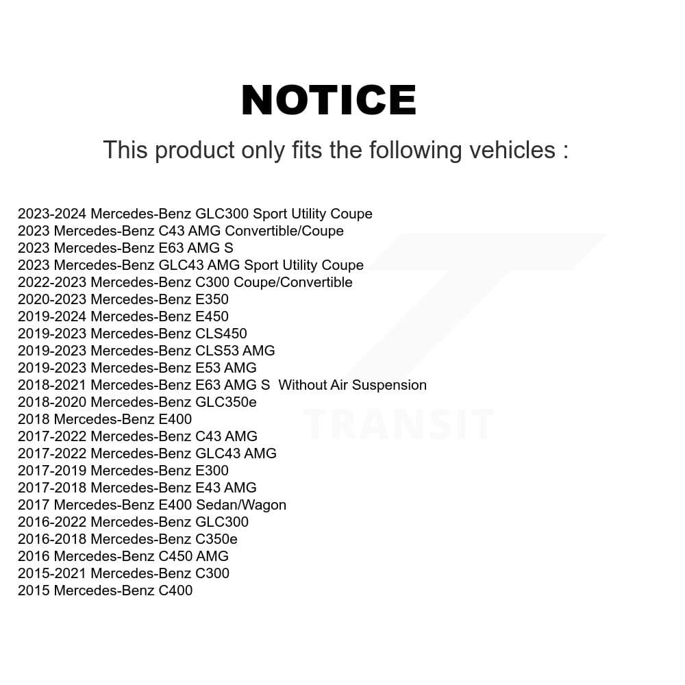 TOR - TOR-K750917 - Rear Right Suspension Stabilizer Bar Link Kit image 2