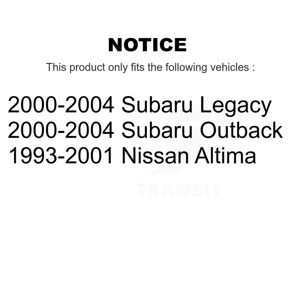 TOR - TOR-K80426 - Rear Suspension Stabilizer Bar Link Kit image 2