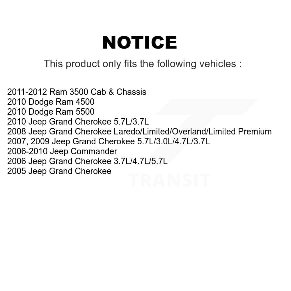 TOR - TOR-K80468 - Rear Suspension Stabilizer Bar Link Kit image 2