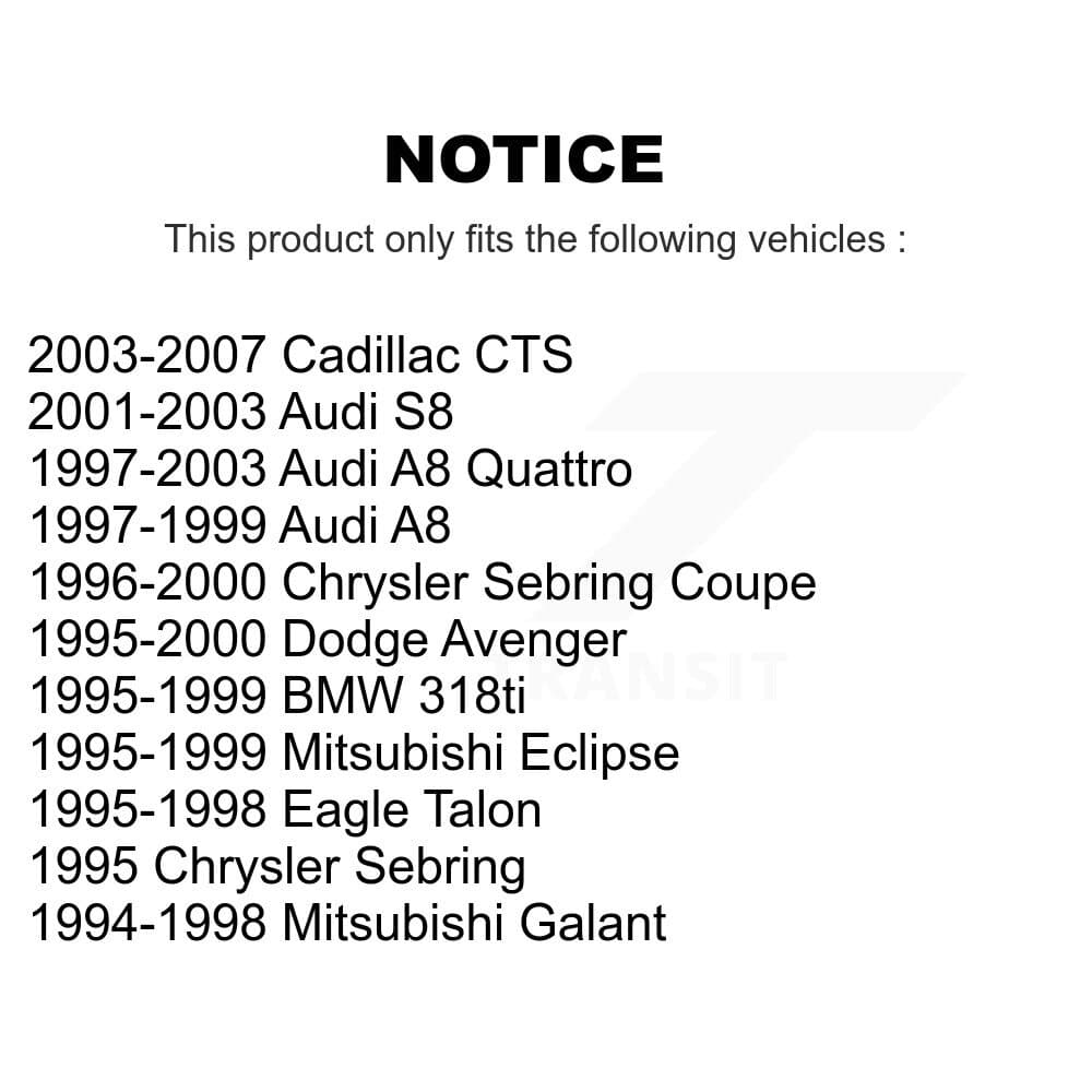 TOR - TOR-K80564 - Front Suspension Stabilizer Bar Link Kit image 2
