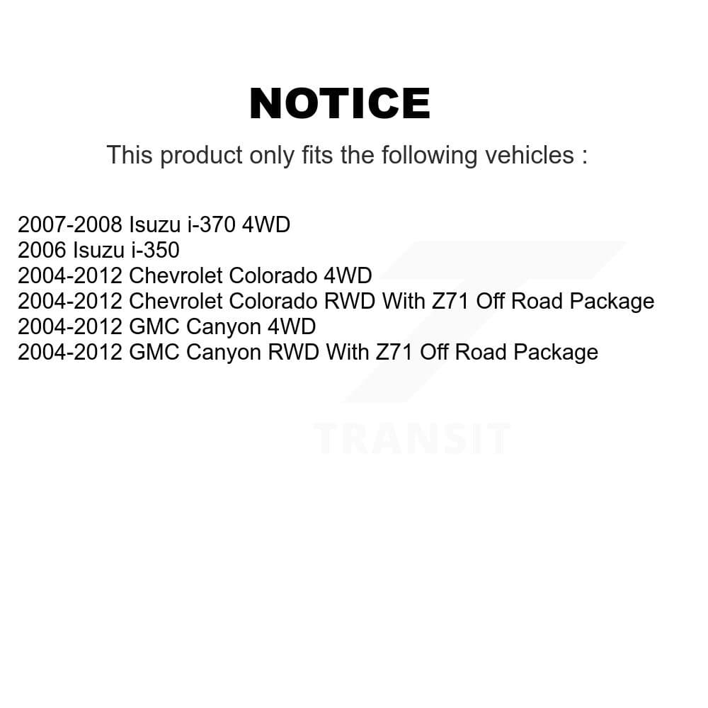 TOR - TOR-K80583 - Front Right Suspension Stabilizer Bar Link Kit image 2