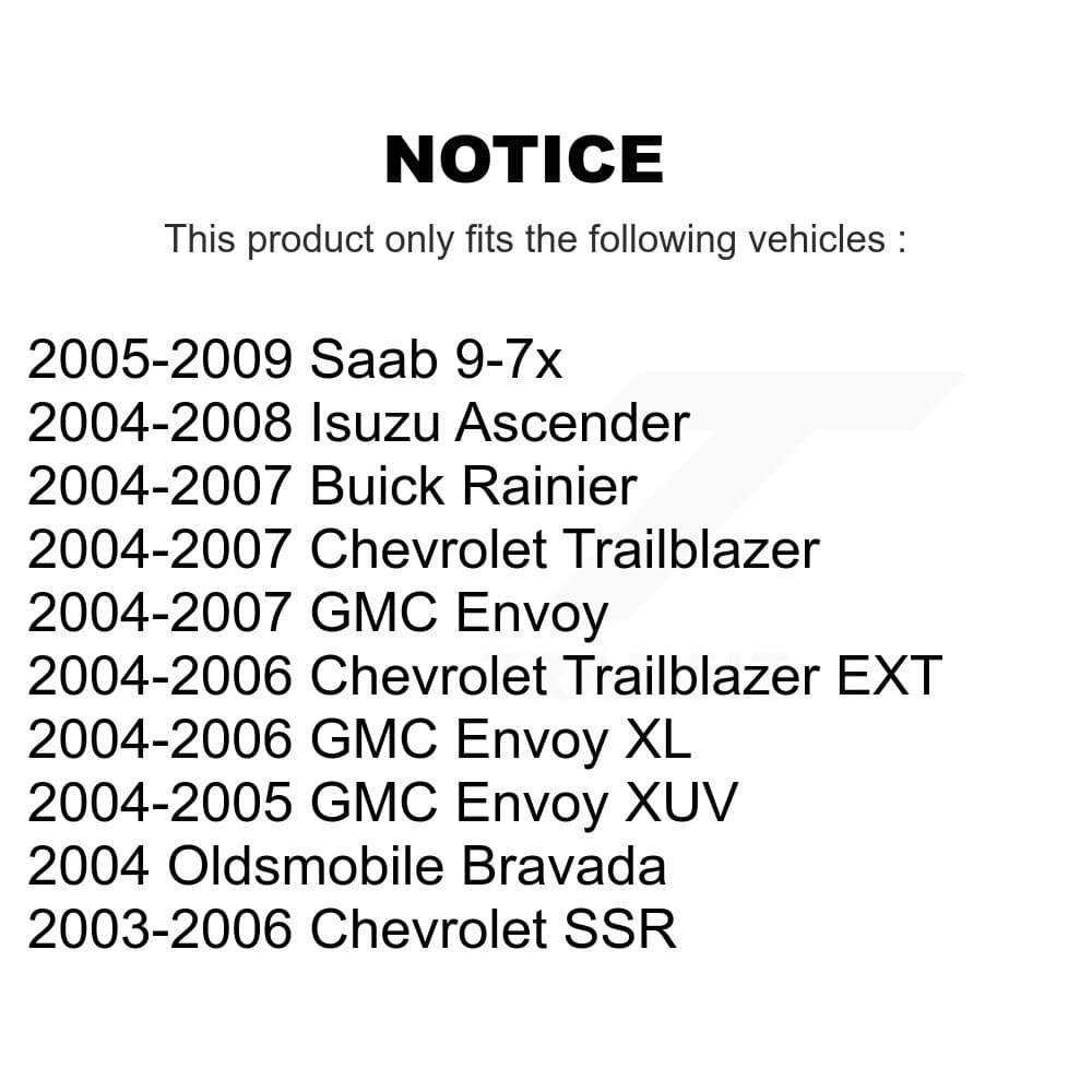 TOR - TOR-K80824 - Front Left Suspension Stabilizer Bar Link Kit image 2