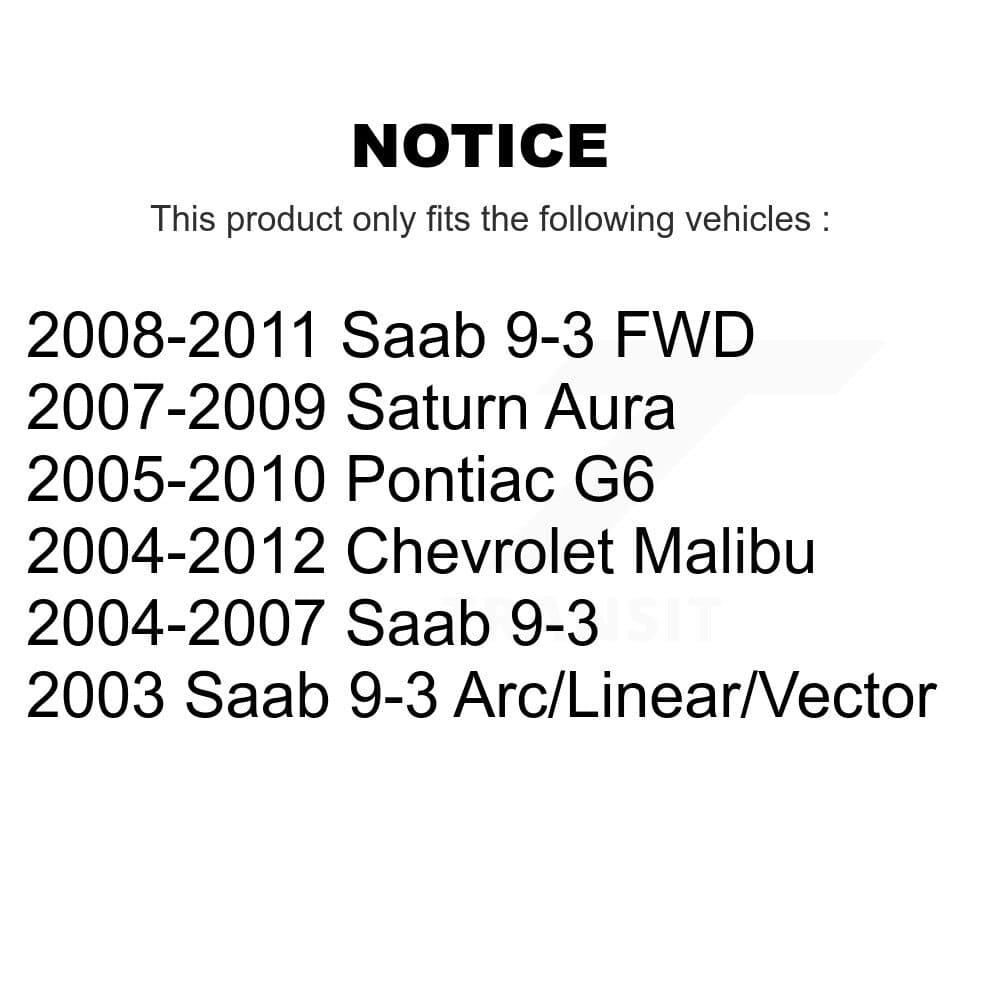 TOR - TOR-K80851 - Rear Suspension Stabilizer Bar Link Kit image 2