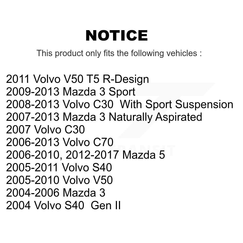 TOR - TOR-K80867 - Rear Suspension Stabilizer Bar Link Kit image 2