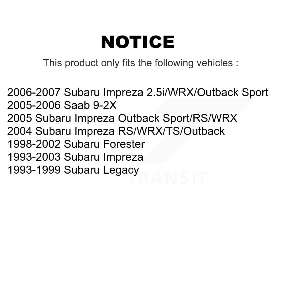 TOR - TOR-K80875 - Rear Suspension Stabilizer Bar Link Kit image 2