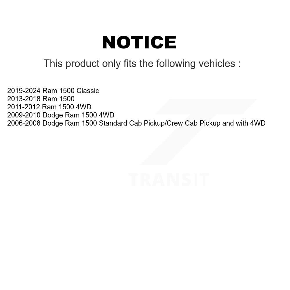 TOR - TOR-K80894 - Front Suspension Stabilizer Bar Link Kit image 2