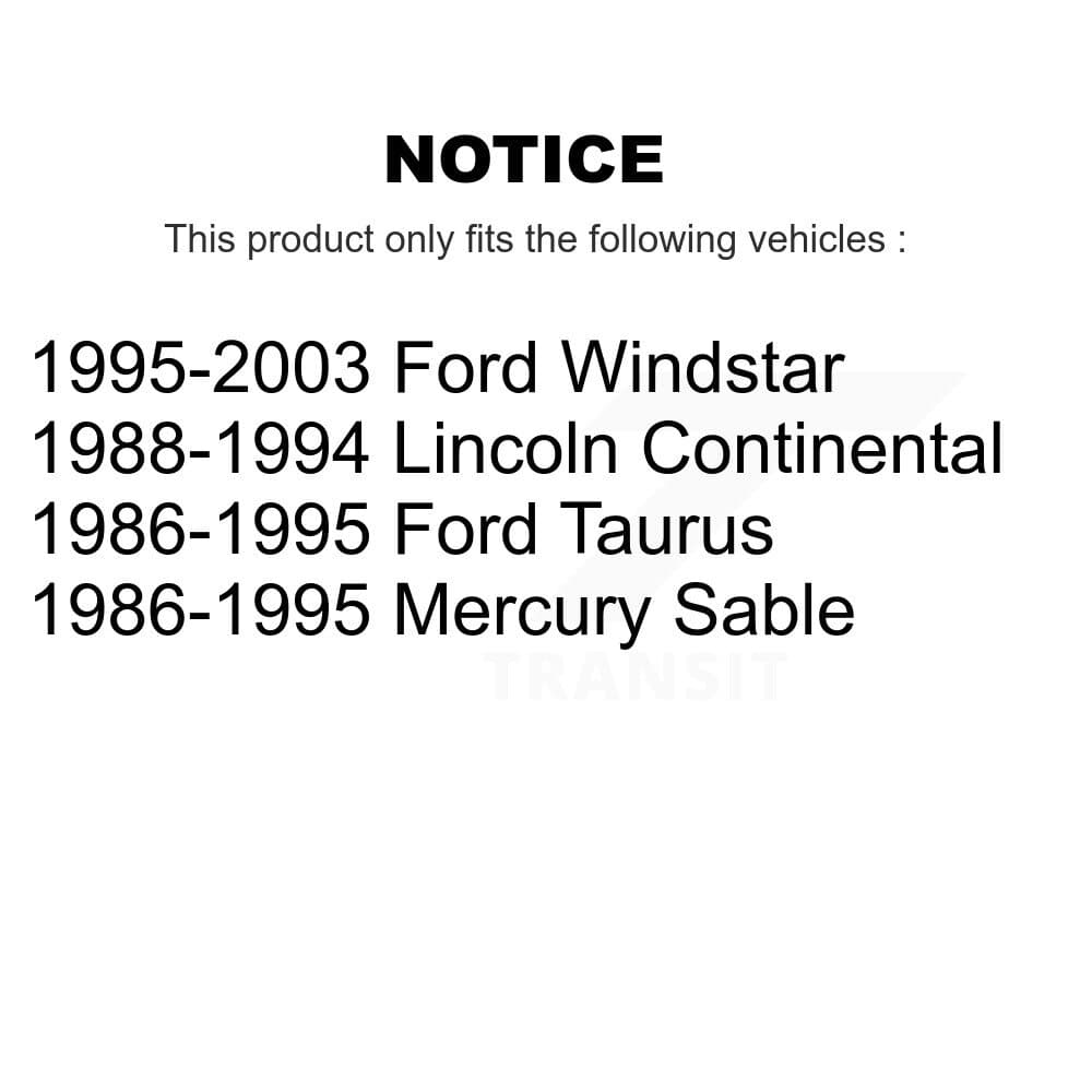 TOR - TOR-K8702 - Front Suspension Stabilizer Bar Link Kit image 2