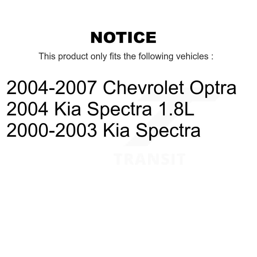 TOR - TOR-K90371 - Front Right Suspension Stabilizer Bar Link Kit image 2