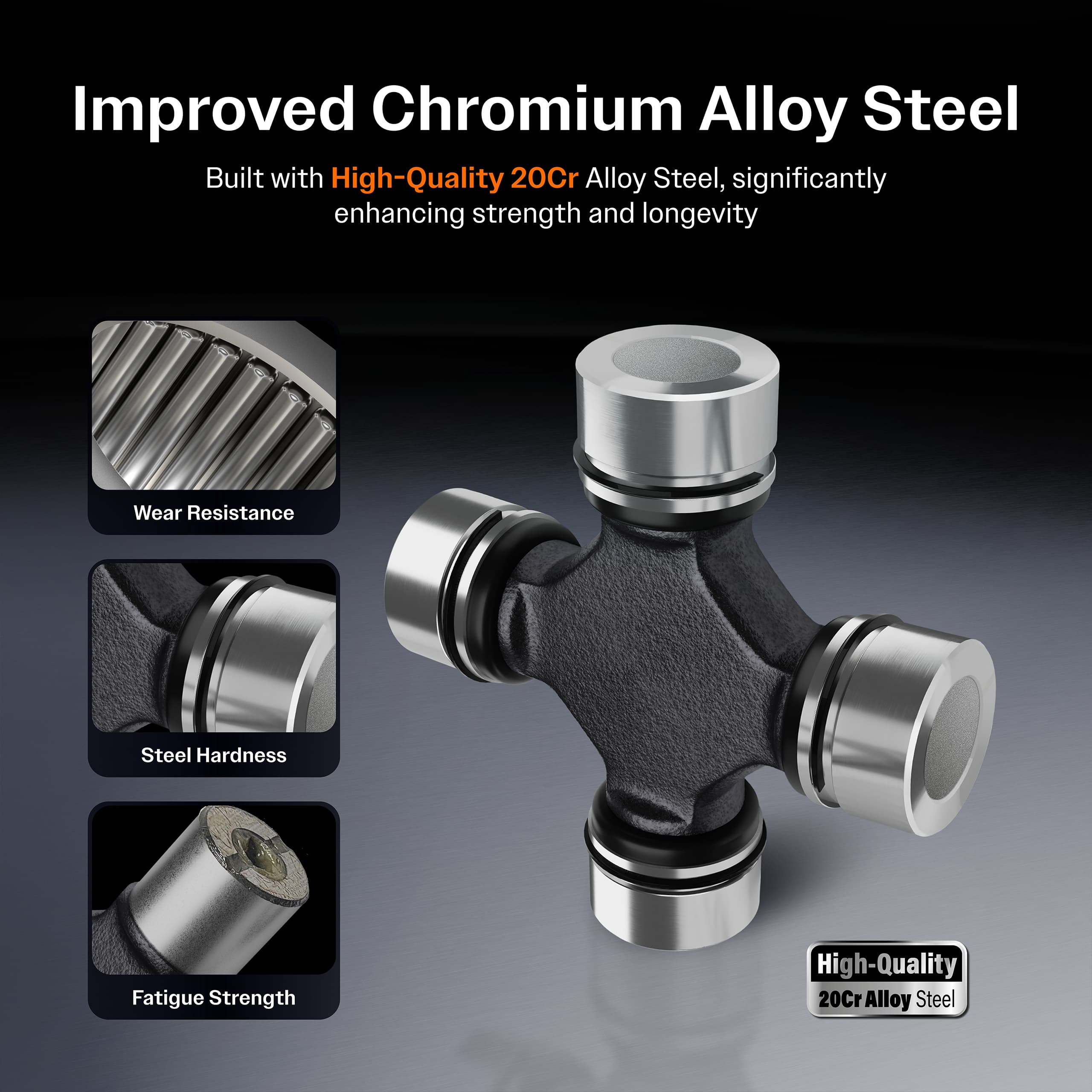 Kugel - 69-330C - At Transmission Universal Joint image 9