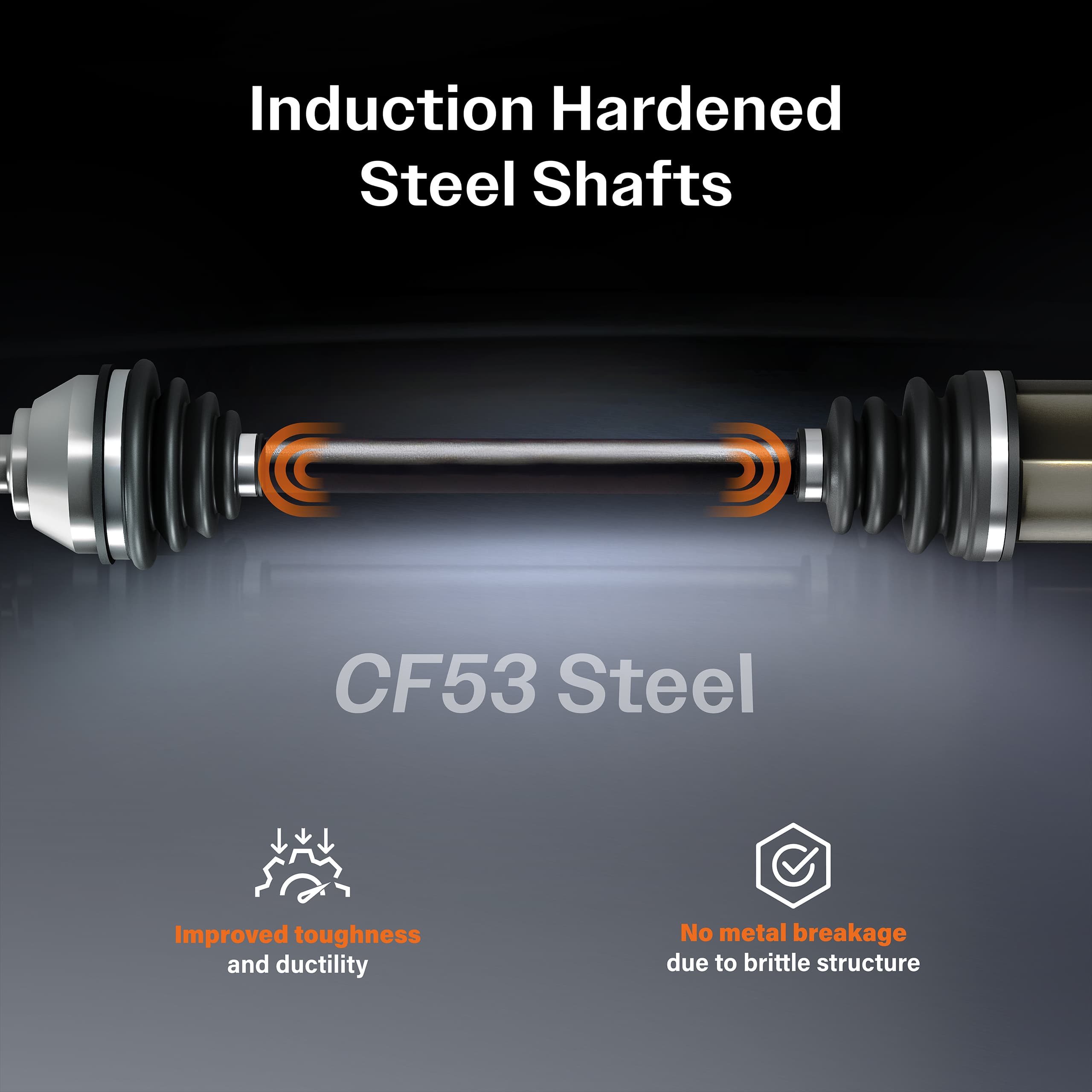 Kugel - NCV-AD23019 - Front Left CV Axle Shaft image 7
