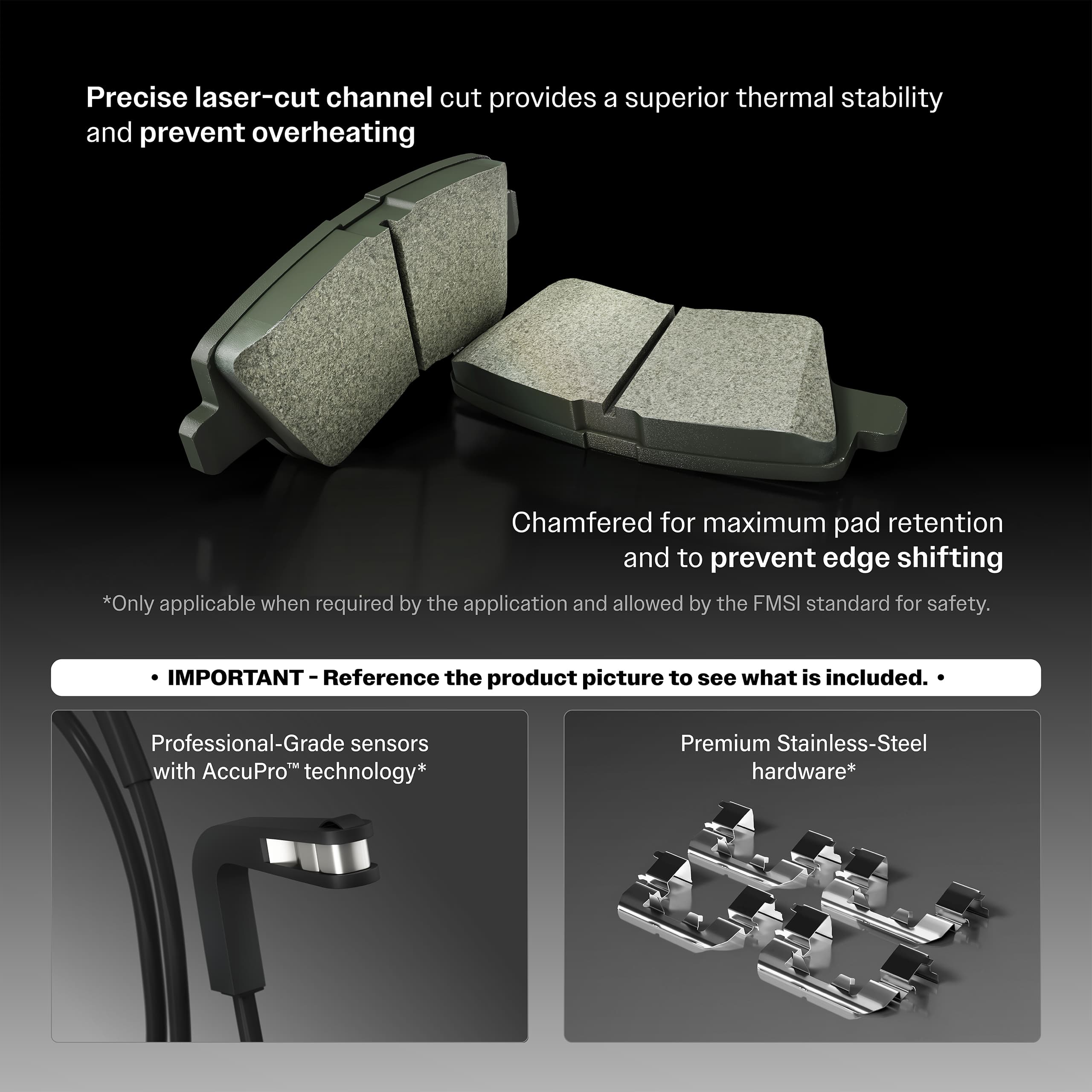 Positive Plus - PPF-D1083 - Front Disc Brake Pad image 2