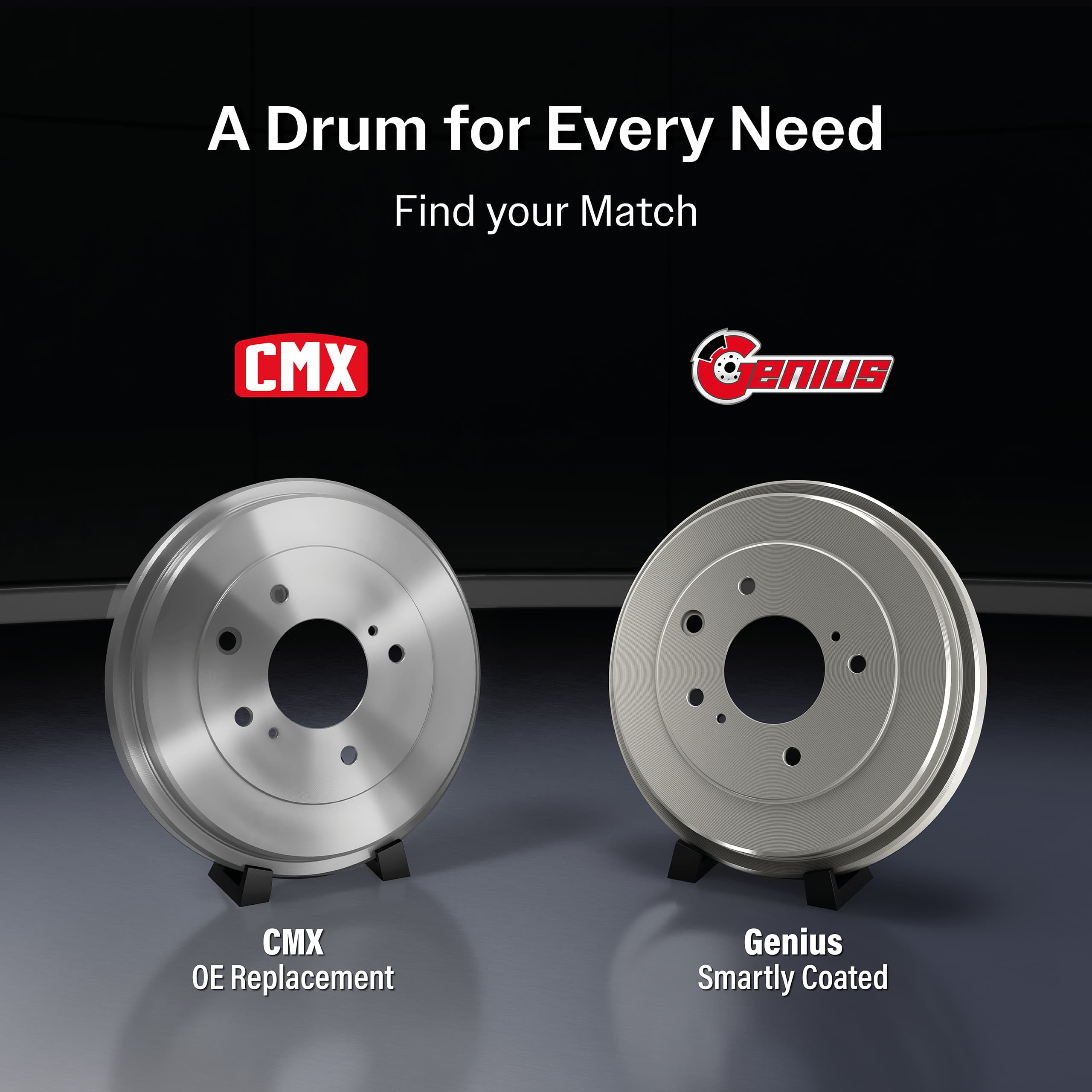 CMX - 8-9458 - Rear Brake Drum image 2