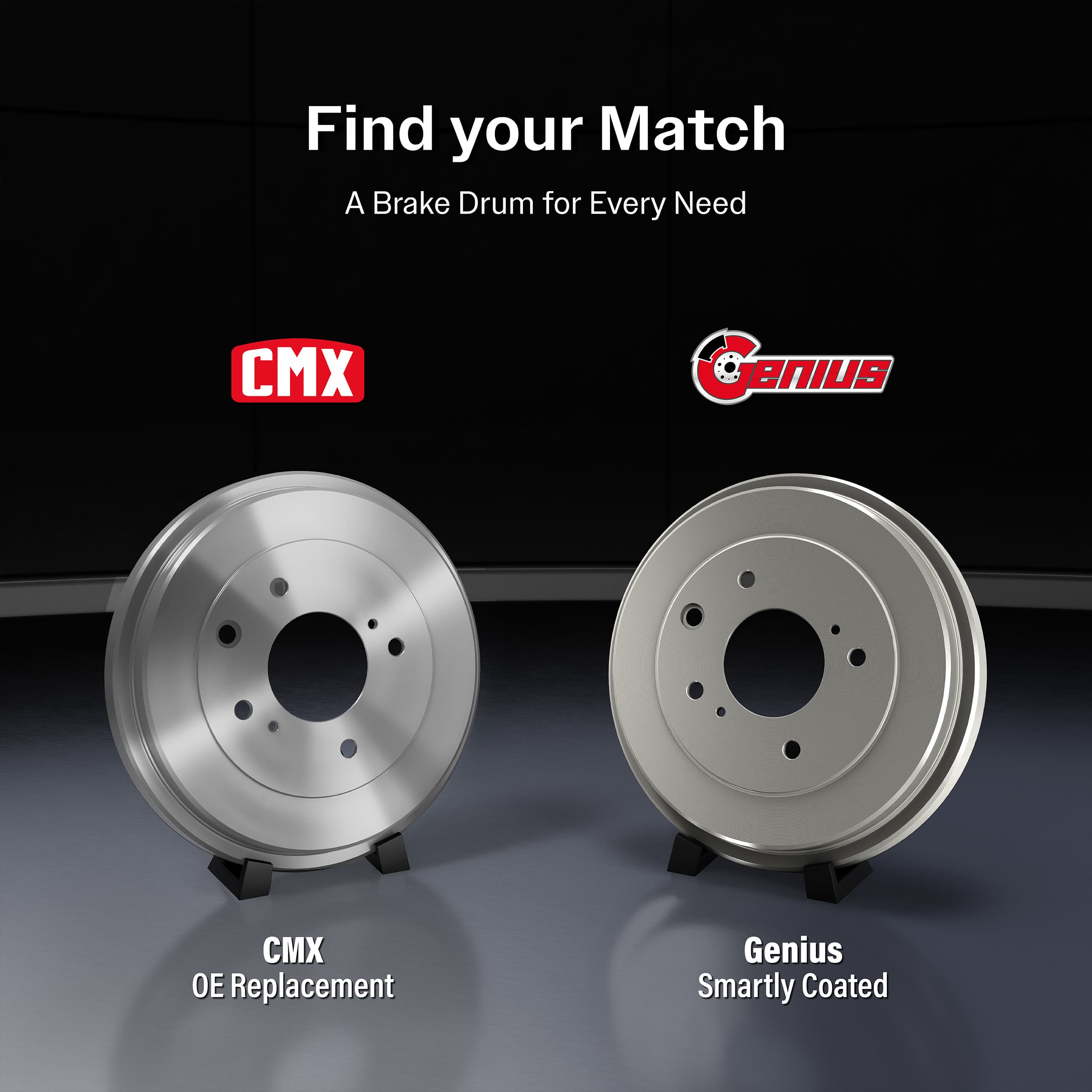 Genius - GCR-9782 - Rear Brake Drum image 2