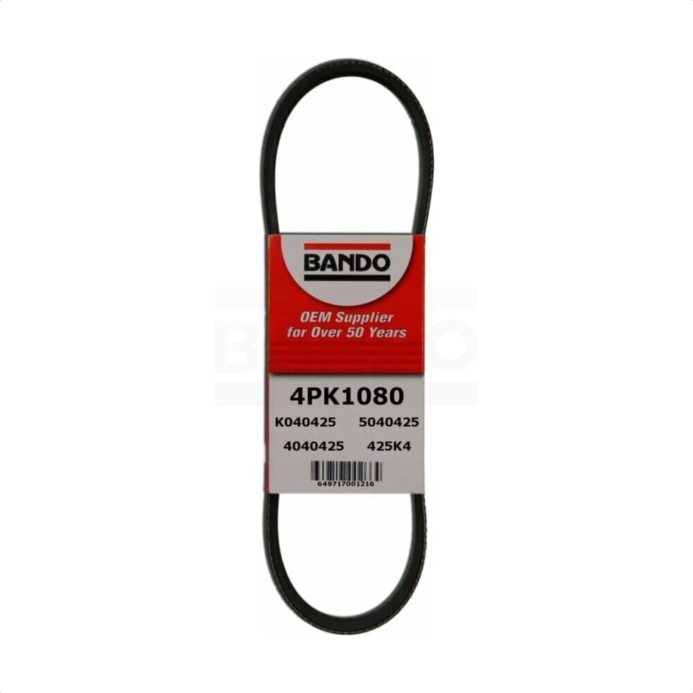 Bando - BAN-4PK1080 - Power Steering Accessory Drive Belt image 1