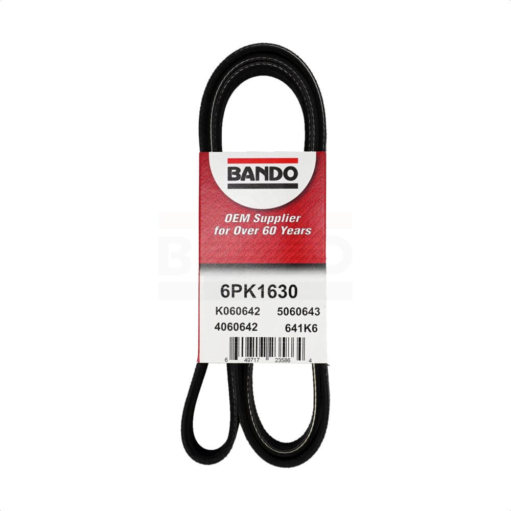 Bando - BAN-6PK1630 - Alternator and Air Conditioning Accessory Drive Belt image 1