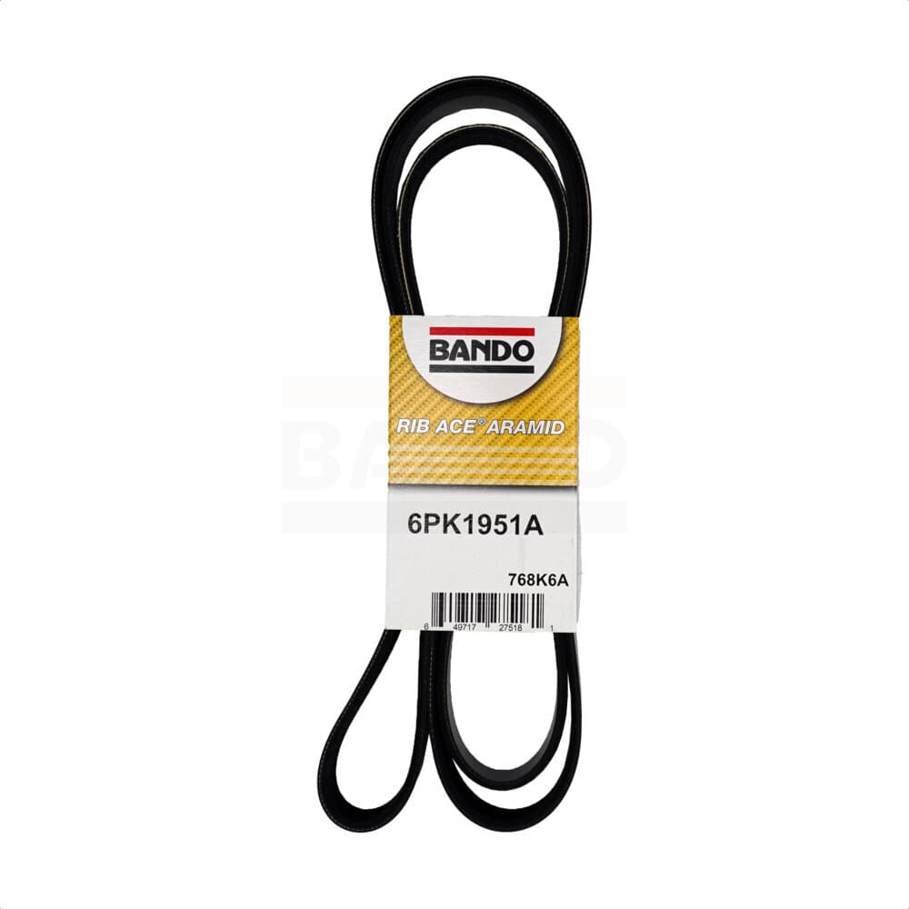 Bando - BAN-6PK1951A - Water Pump, Alternator and Air Conditioning Accessory Drive Belt image 1