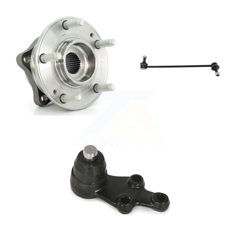 Transit Auto - K77-100887 - Front Left Wheel Bearing and Hub Assembly Kits image 1
