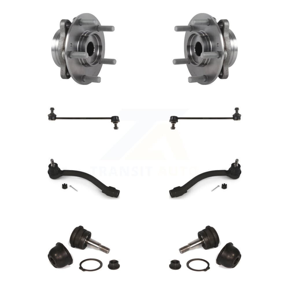 Transit Auto - K77-102053 - Front Wheel Bearing and Hub Assembly Kits image 1