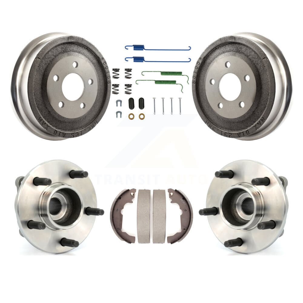 Transit Auto - K7D-100201 - Rear Wheel Bearing and Hub Assembly Kits image 1