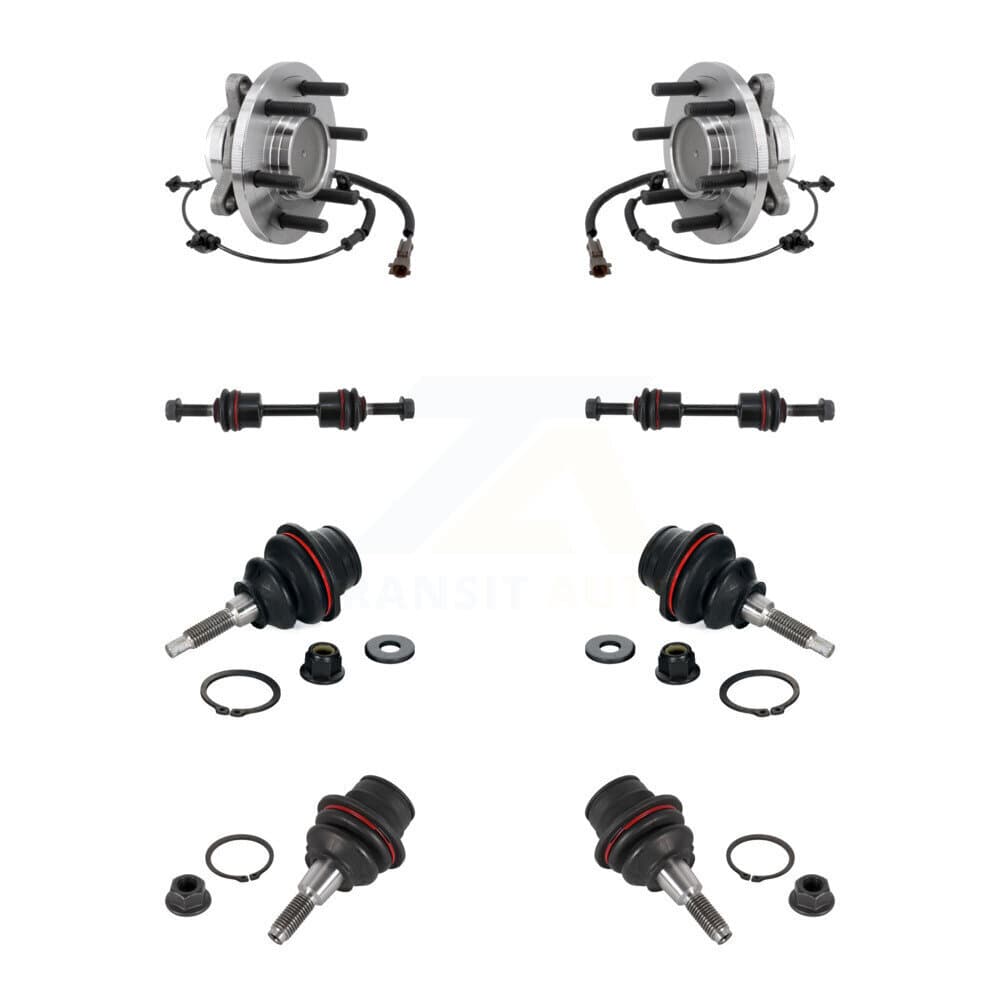 Transit Auto - K7T-110657 - Front Wheel Bearing and Hub Assembly Kits image 1