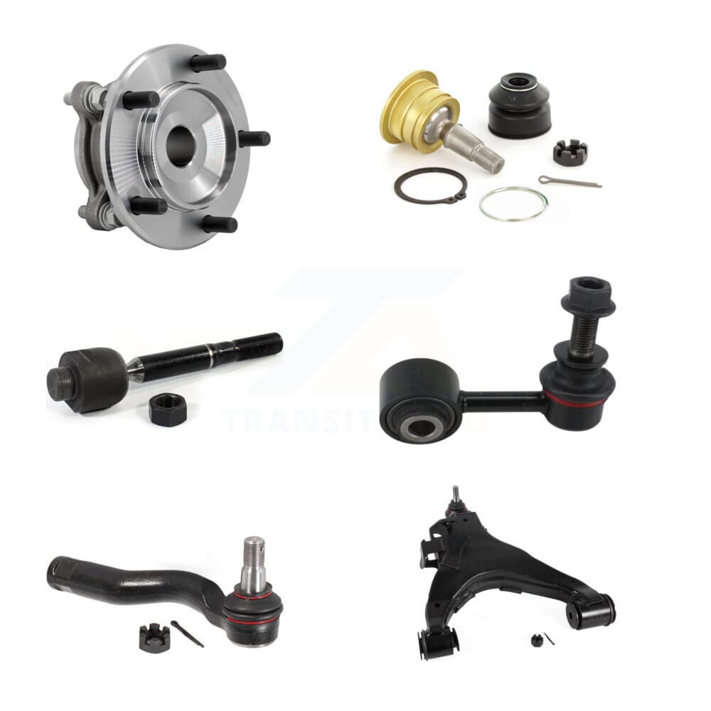 Transit Auto - K7T-111741 - Front Left Wheel Bearing and Hub Assembly Kits image 1