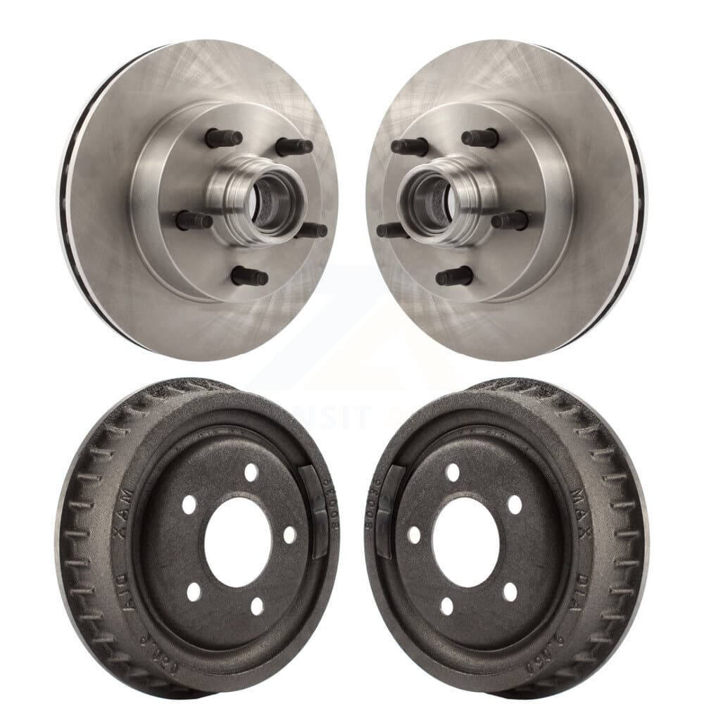 CMX - K8-102194 - Front and Rear Disc Brake Rotor and Hub Assembly Kits image 1