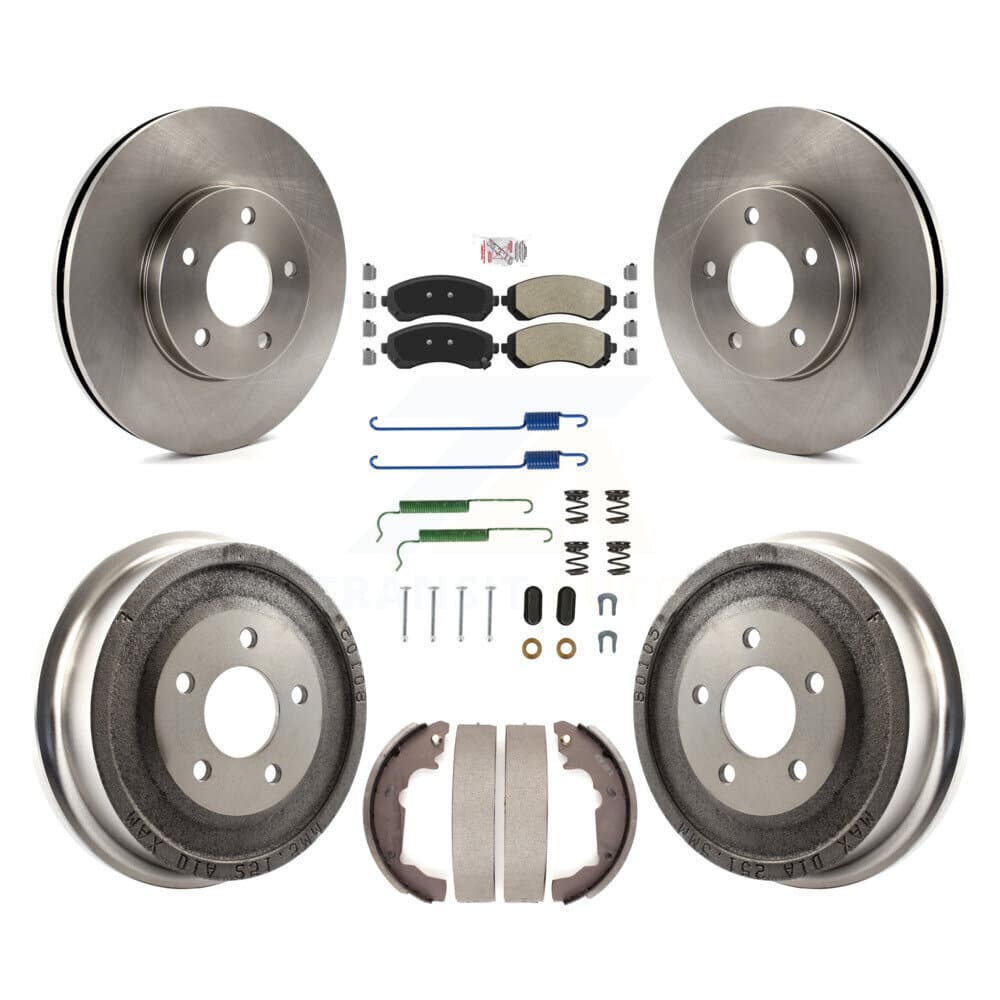 Transit Auto - K8A-100120 - Front and Rear Disc Brake Kits image 1