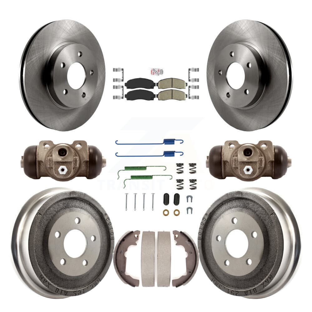 Transit Auto - K8A-105525 - Front and Rear Disc Brake Kits image 1