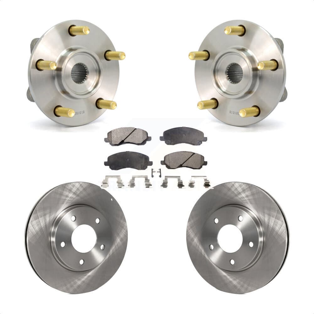 Transit Auto - KBB-100443 - Front Wheel Bearing and Hub Assembly Kits image 1