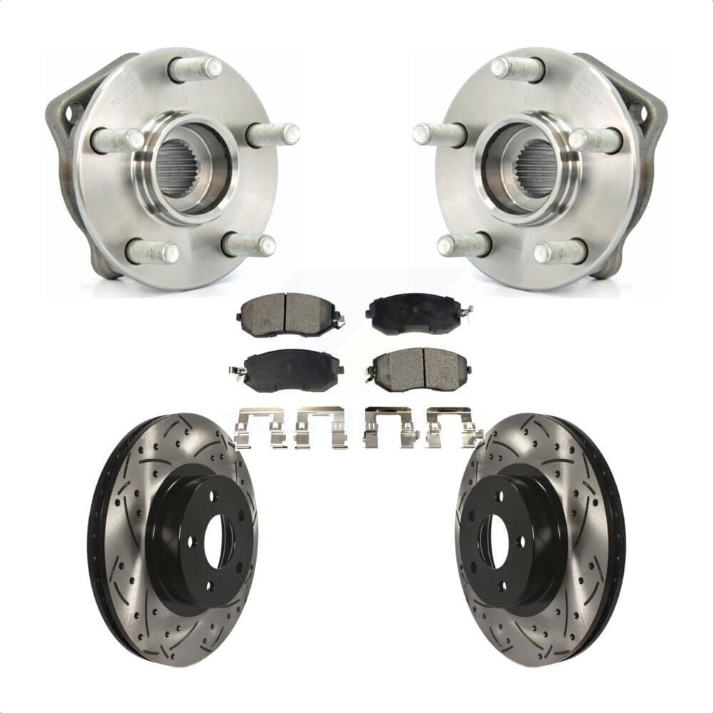 Transit Auto - KBB-102865 - Front Wheel Bearing and Hub Assembly Kits image 1