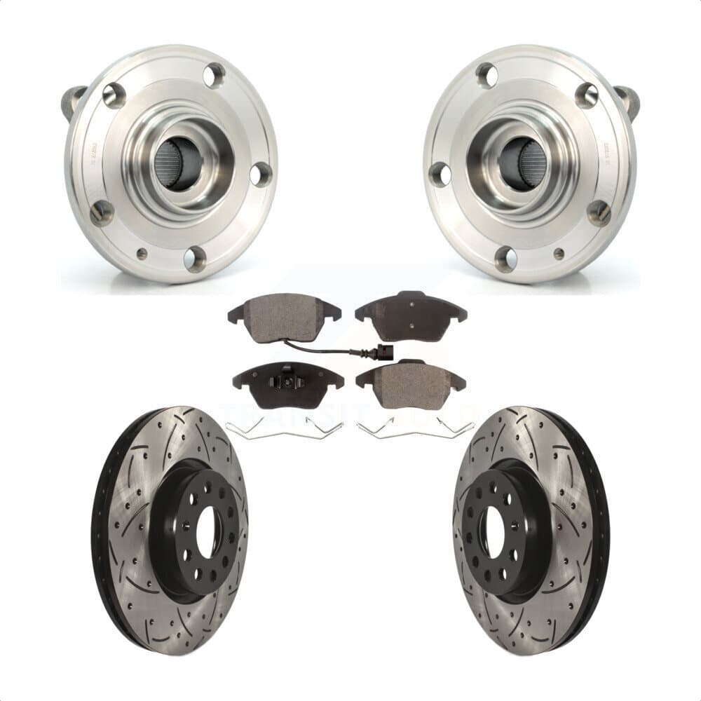 Transit Auto - KBB-102880 - Front Wheel Bearing and Hub Assembly Kits image 1