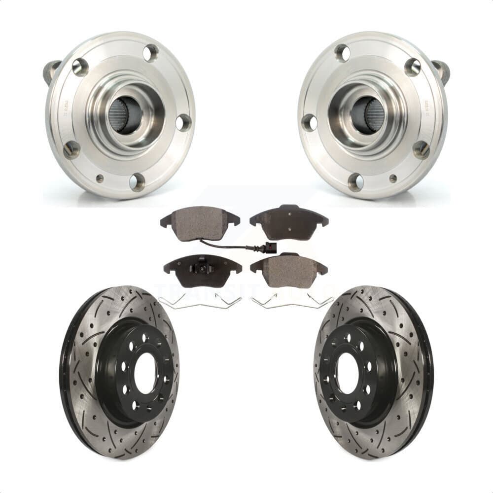 Transit Auto - KBB-102884 - Front Wheel Bearing and Hub Assembly Kits image 1