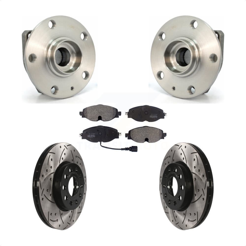 Transit Auto - KBB-102896 - Front Wheel Bearing and Hub Assembly Kits image 1